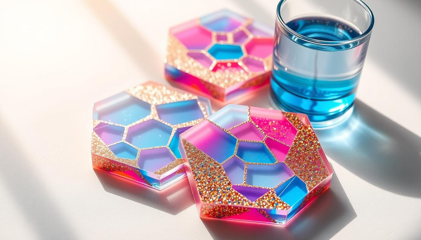 Resin Art Remix: 7 Starter Kits for Stunning Coasters & Jewelry in Amazon